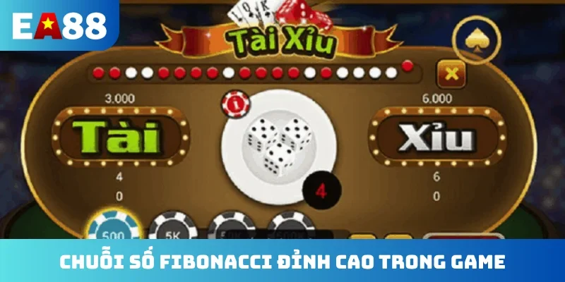Chuỗi số Fibonacci đỉnh cao trong game