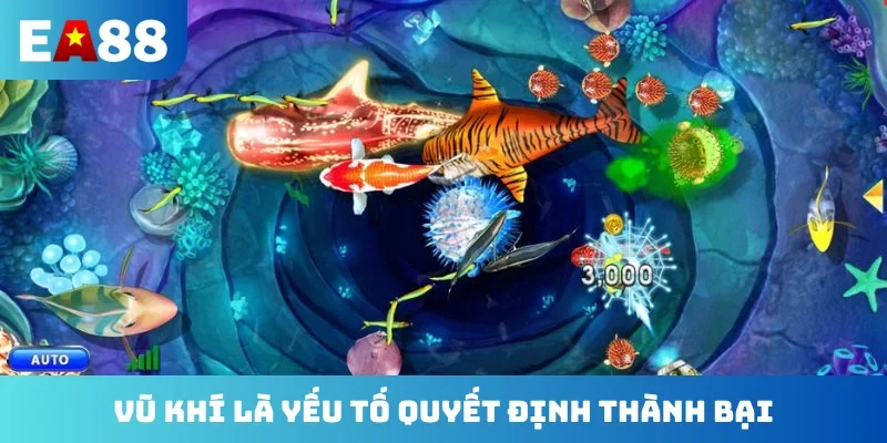 Vũ khí là yếu tố quyết định thành bại